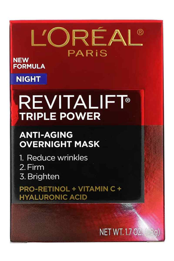 Loreal Revitalift Triple Power Anti-Aging Overnight Mask 48 g