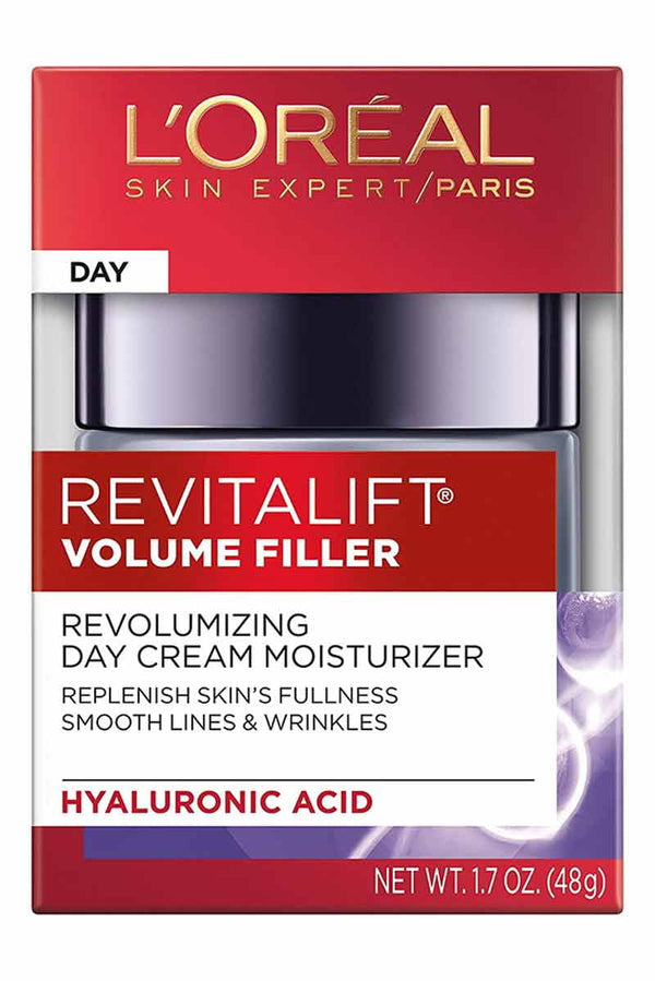 Loreal Revitalift Volume Filler Revolumizing Day Cream Moisturizer Hyaluronic Acid 48 g