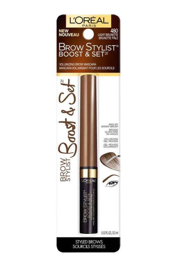 Loreal Brow Stylist Boost & set 480 light brunette 32 ml