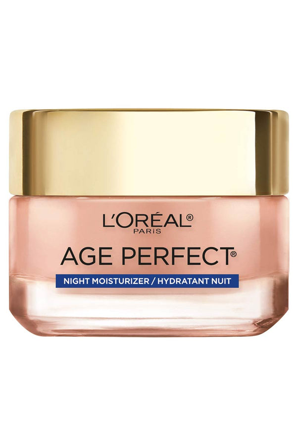 Loreal Age Perfect Rosy Tone Cooling Night Mosturizer Nigth Imperial Peony 48 g