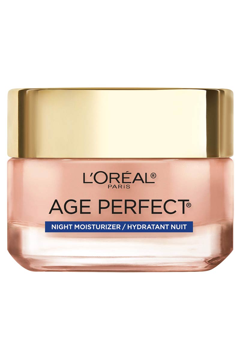 Loreal Age Perfect Rosy Tone Cooling Night Mosturizer Nigth Imperial Peony 48 g