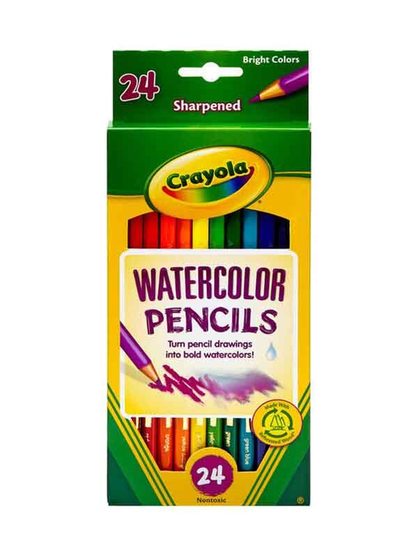 CRAYOLA 24 Lápices de Acuarela