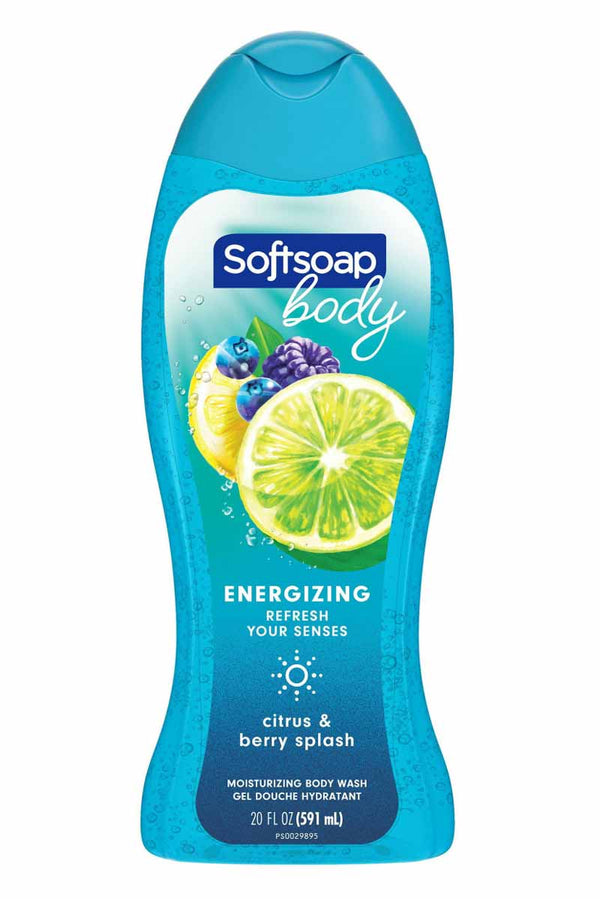 Softsoap Gel de baño hidratante toque de cítricos y bayas 591 ml