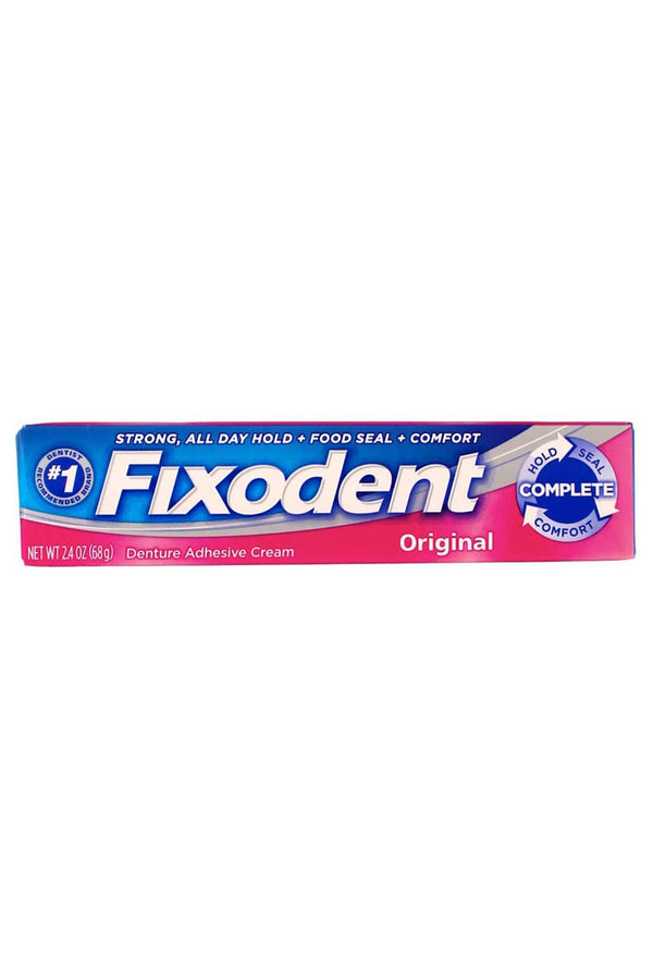 Fixodent Denture Adhesive Cream Original - Crema adhesiva para dentaduras 68 g