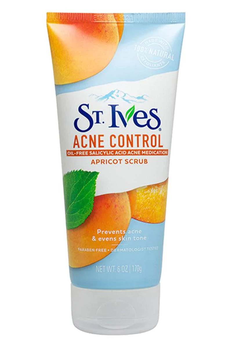 St. Ives Acne Control Apricot Scrub - Exfoliante facial 6 oz