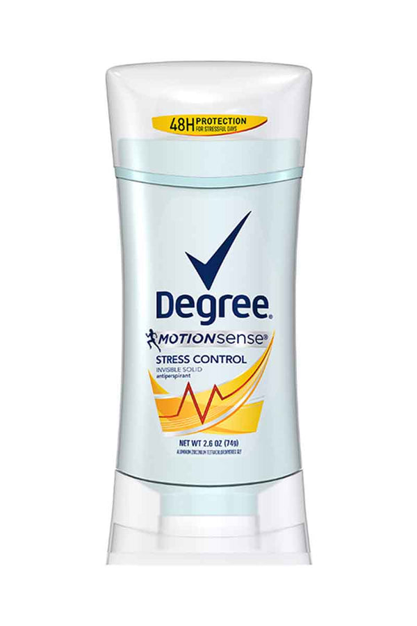 DEGREE Desodorante Mujer Invisible Solid Stress Control 2.6 oz