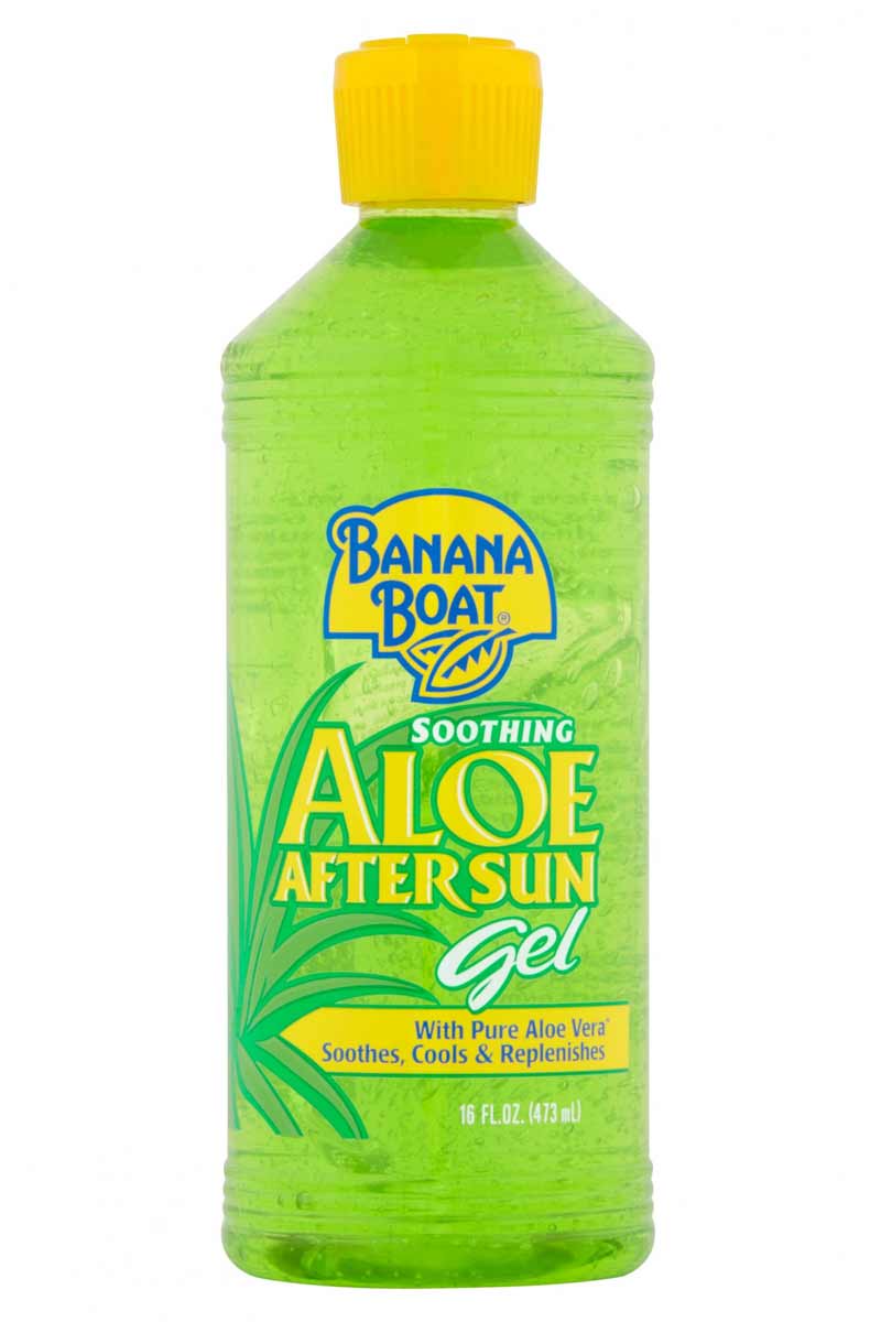 Banana Boat Gel Calmante Para Después Del Sol Con Aloe Vera 16 oz