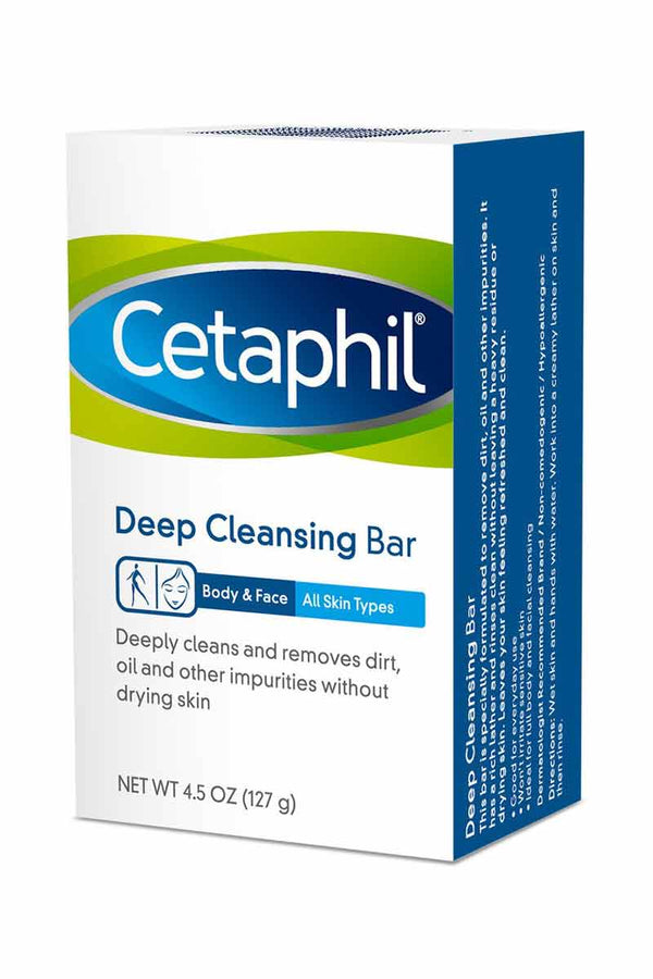 Cetaphil Barra de limpieza profunda 4.5 oz