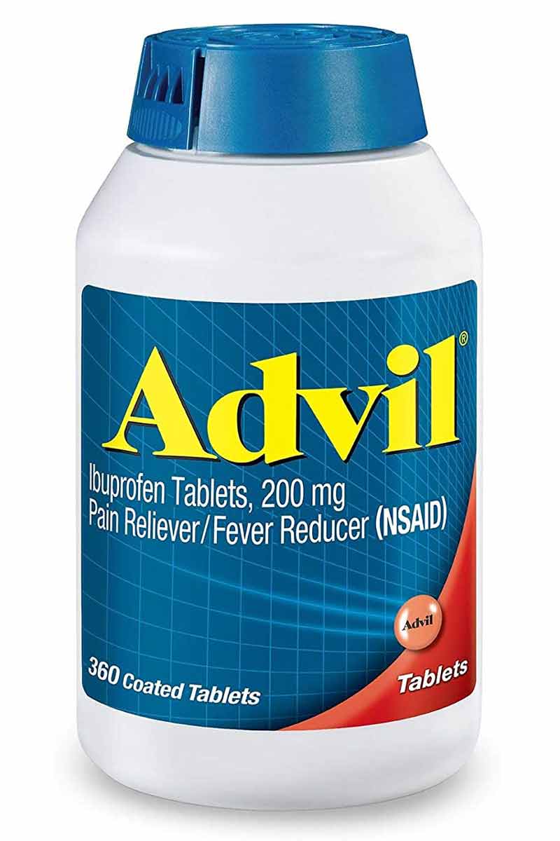 Advil Ibuprofen Tablets 200 mg 360 Tabletas Recubiertas