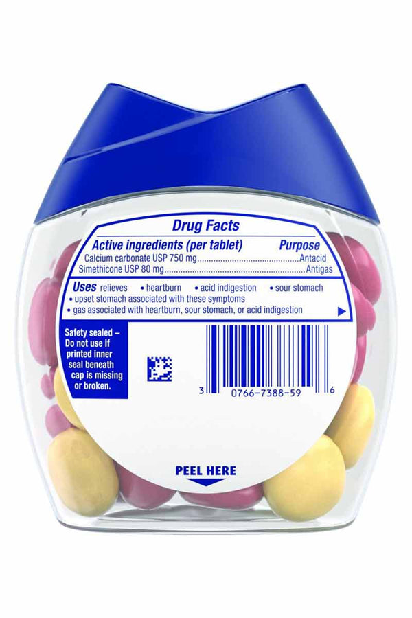 Tums Chewy Bites Antiacido 28 Tabletas Masicables