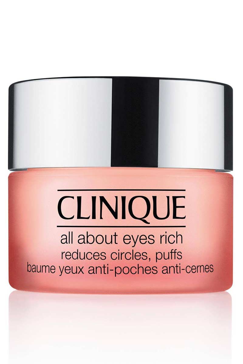 Clinique All About Eyes Rich Crema Intensiva Para el Contorno De Los Ojos 15 ml