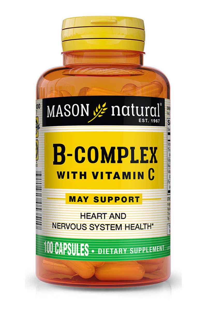 Mason B Complex W/Vitamin C 100 Capsulas