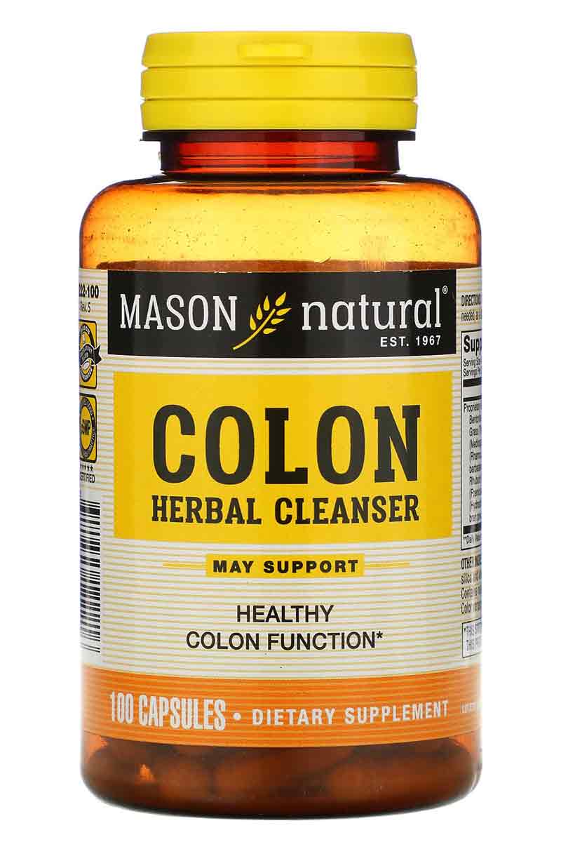 Mason Colon Herbal Cleanser 100 Capsulas