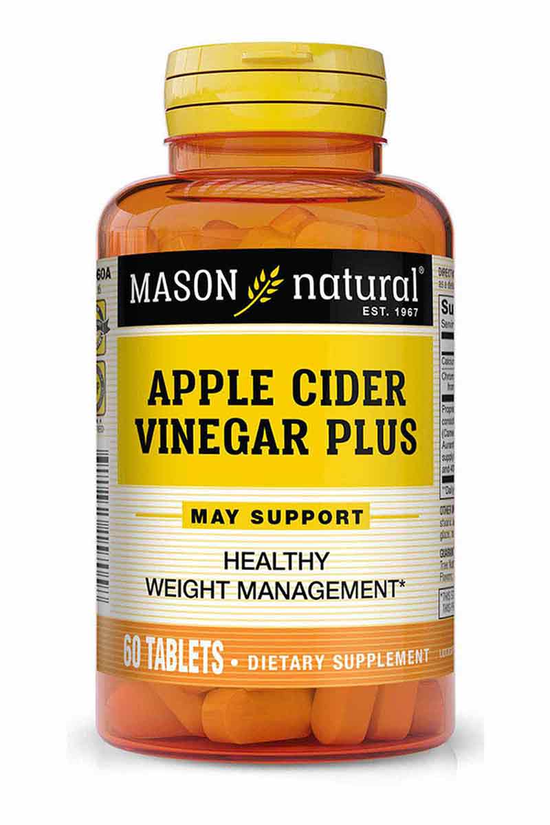Mason Apple Cider Vinegar Plus 60 Tabletas