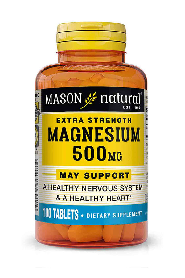 Mason Magnesium Extra Strength 500 MG 100 Tabletas