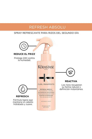 KÉRASTASE Curl Manifesto Refresh Absolu - Spray Refrescante De Rizos 190ml