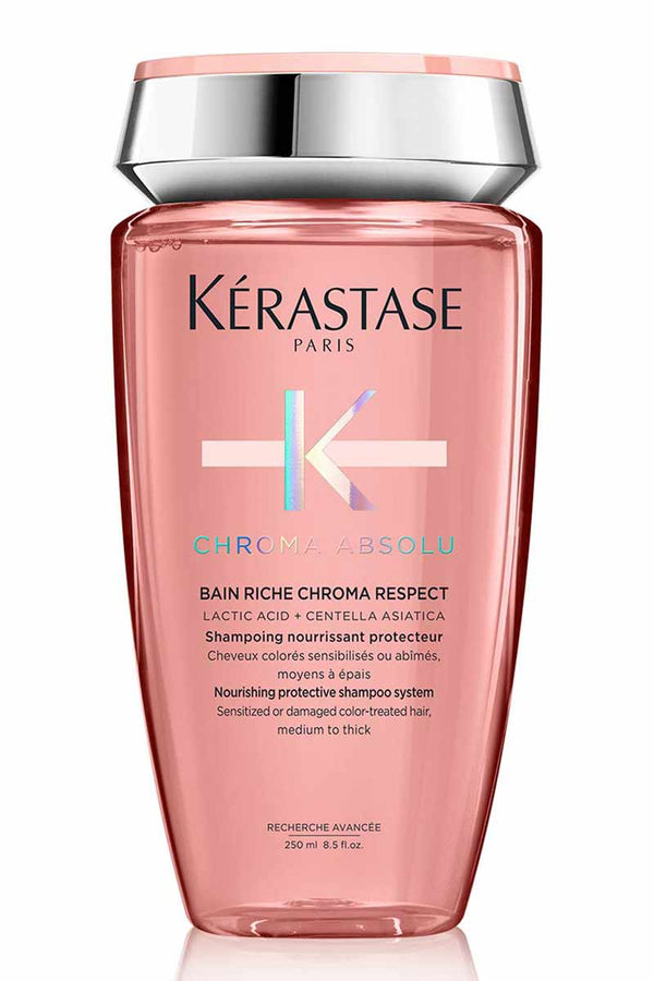 KÉRASTASE Chromo Absolu Bain Riche Chroma Respect - Shampoo Protector y Nutritivo 250 ml