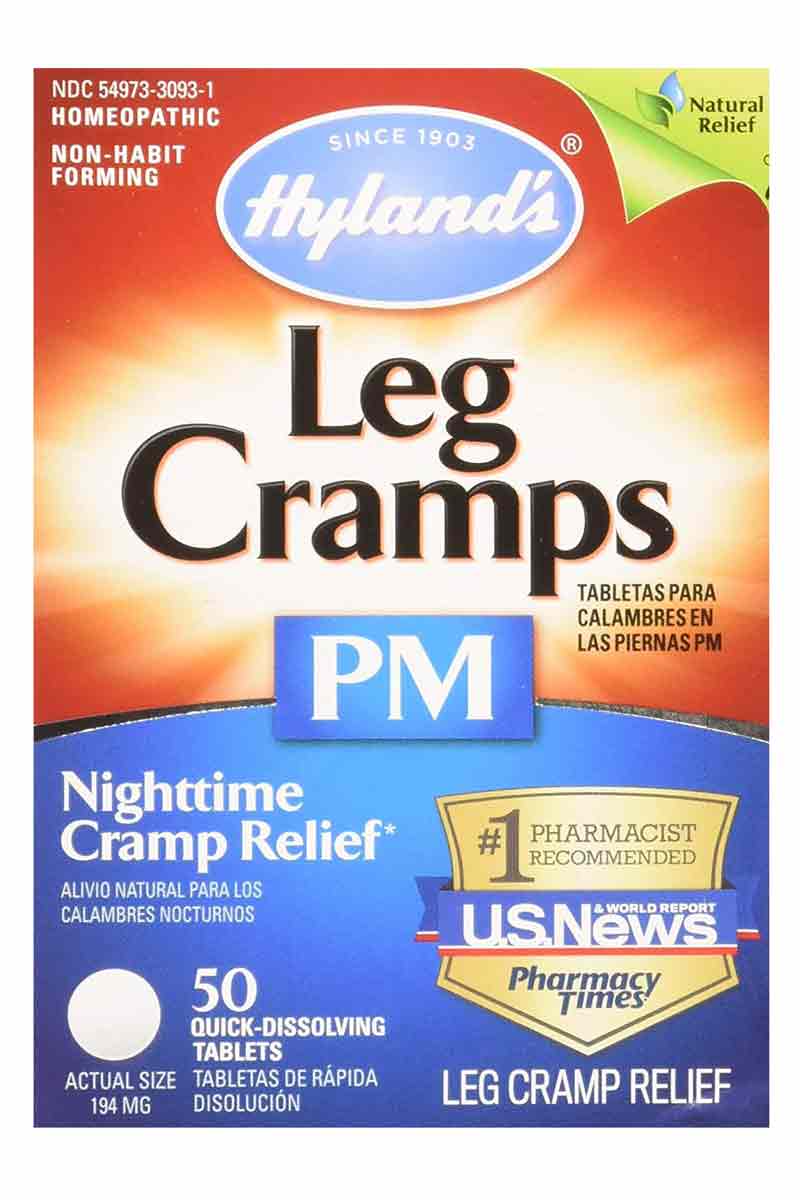 Hyland's Leg Cramps PM - Relaja los calambres en las pantorrillas y los pies 50 Tabletas