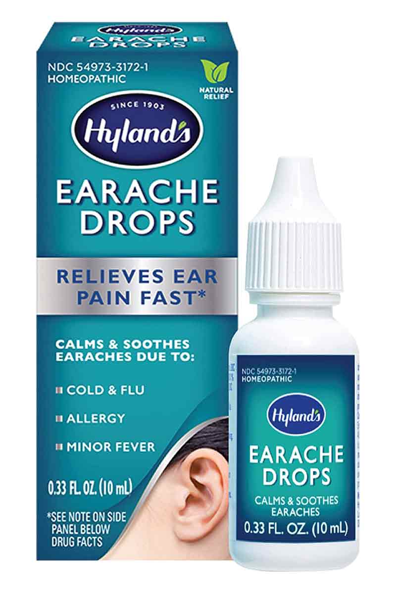 Hyland's Earache Drops - Alivia el dolor común y la picazón del oído 10 ml