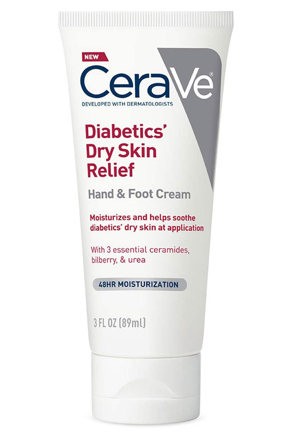 CeraVe Crema Hidratante Para Manos Y Pies Pieles Diabéticas 89 ml