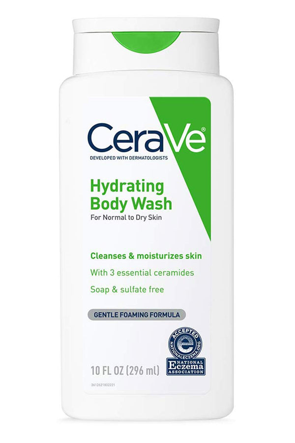 Cerave Gel de baño espumoso para pieles normales a secas 296 ml