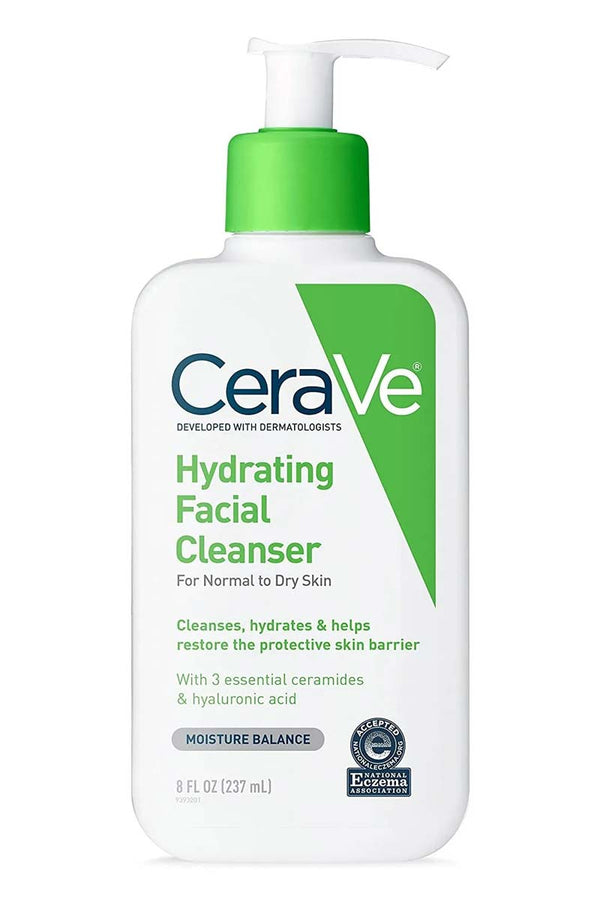 Cerave Limpiador Hidratante Facial Cremoso-Espumoso 237 ml