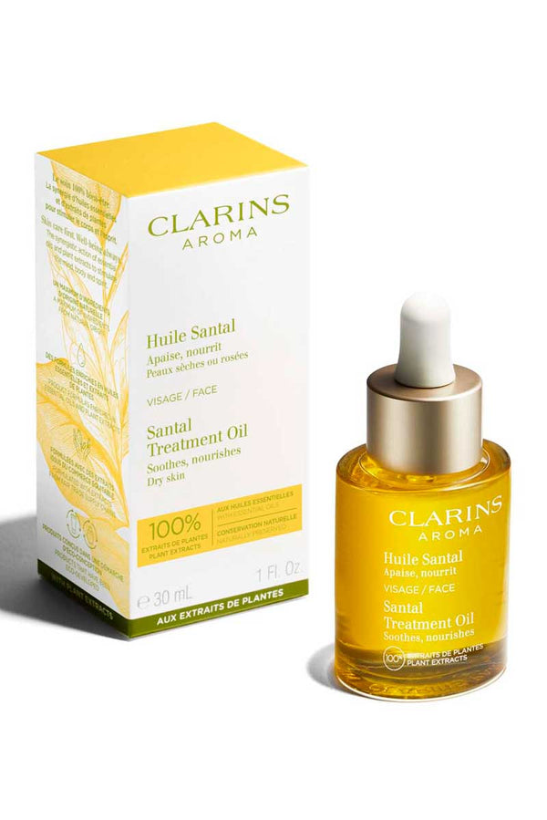 Clarins Aroma Huile Santal - Aceite tratamiento Facial 30 ml