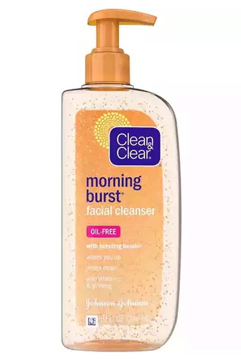 Clean & Clear Morning Burst Facial Cleanser Oil Free - Limpiador en gel facial 8 oz