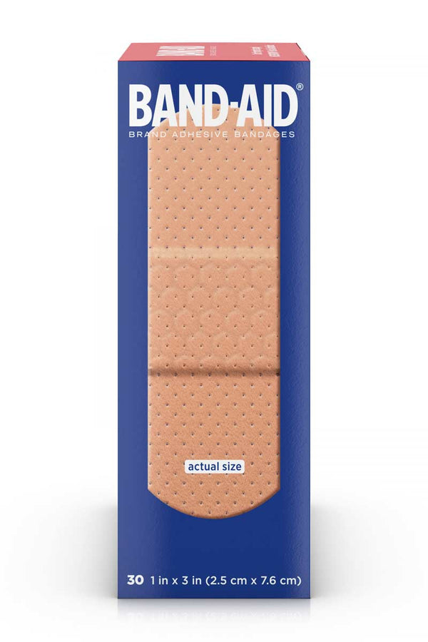 Band-Aid Curas Deportivas Extra Anchas 30 Curas