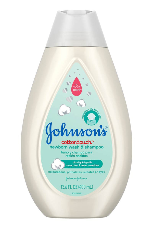 Johnsons Gel De Baño Y Shampoo Para Bebe Recien Nacido 400 ml