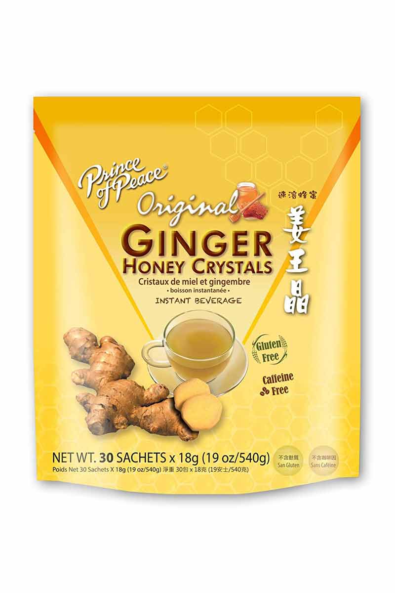 Prince Of Peace Ginger Honey Crystals Original 30 Sobres 18g