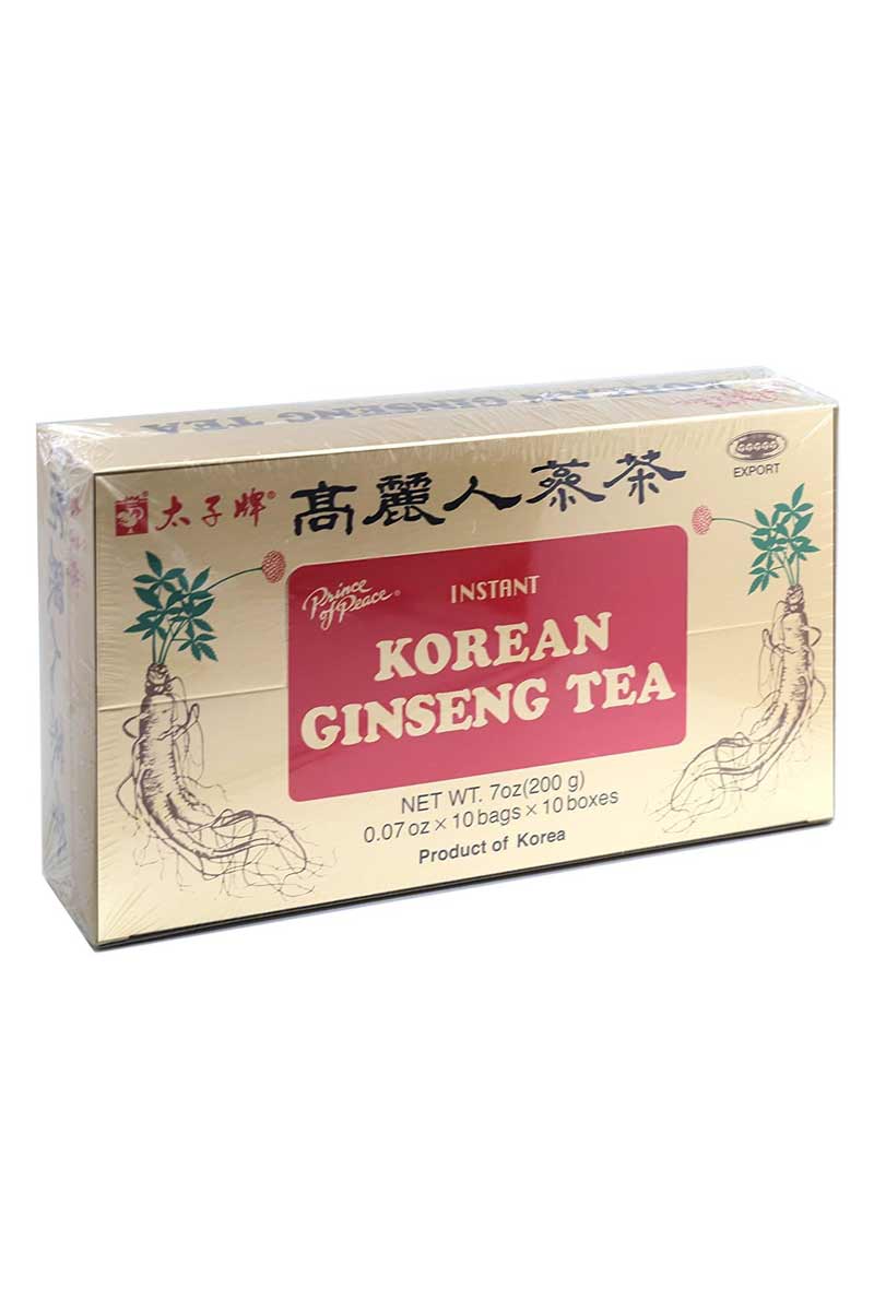 Prince of Peace Korean Ginseng Tea Instant 200 g  0,07 oz. x 10 balsas x 10 cajas 1