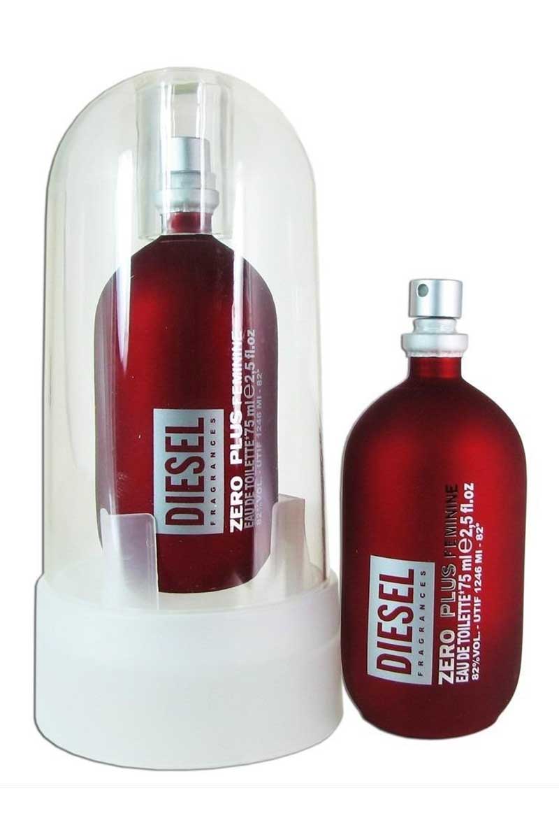 Diesel zero plus eau de toilette spray for women 75ml Clearance