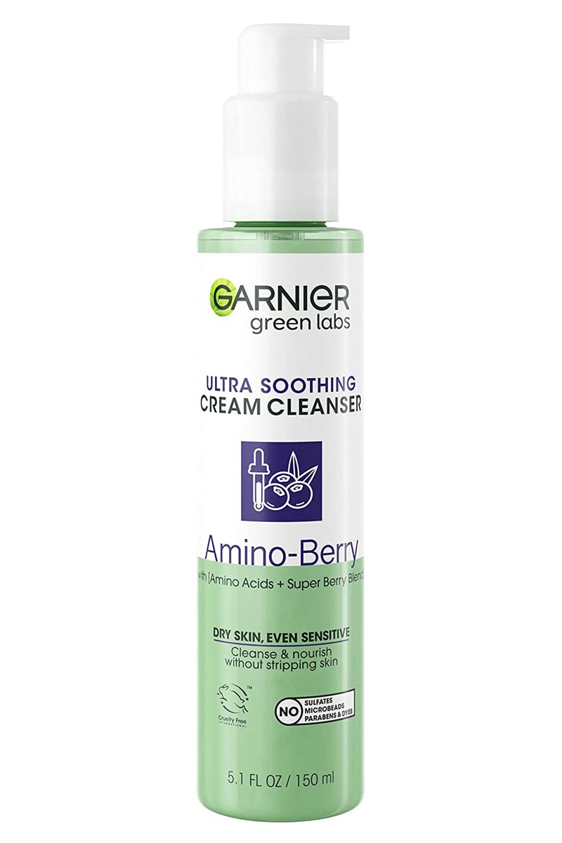 Garnier Green Labs Amino-Berry Limpiador en crema 150 ml