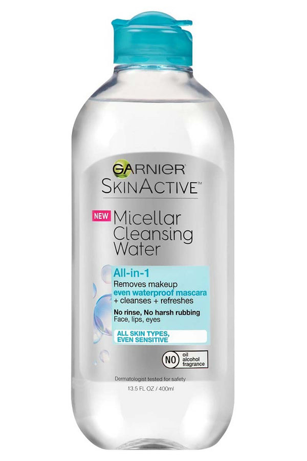 Garnier SkinActive Agua Micelar Limpiadora Todo En 1 Impermeable 400 ml