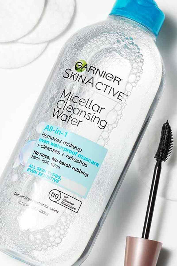 Garnier SkinActive Agua Micelar Limpiadora Todo En 1 Impermeable 400 ml