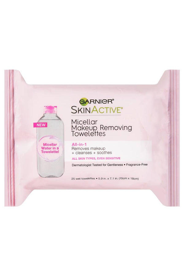 Garnier SkinActive Toallitas Desmaquillantes Micelares 25 Toallitas