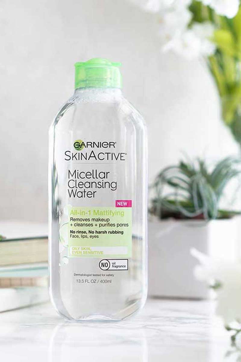 Garnier SkinActive Agua Micelar Limpiadora Todo en 1 Matificante 400 ml