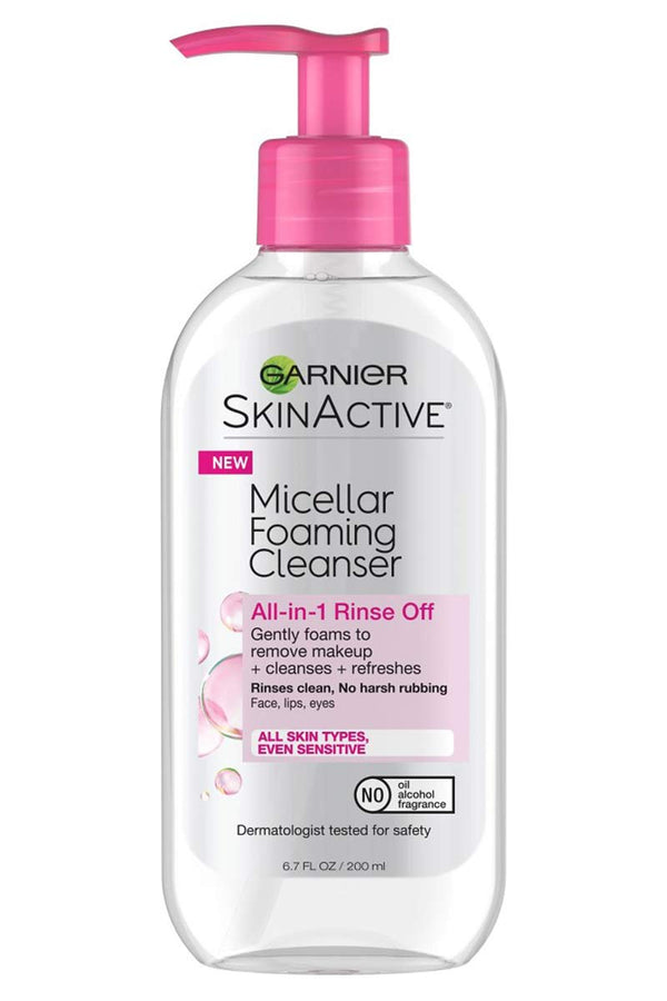 Garnier SkinActive Espuma Micelar De Limpieza Todo En 1 200 ml