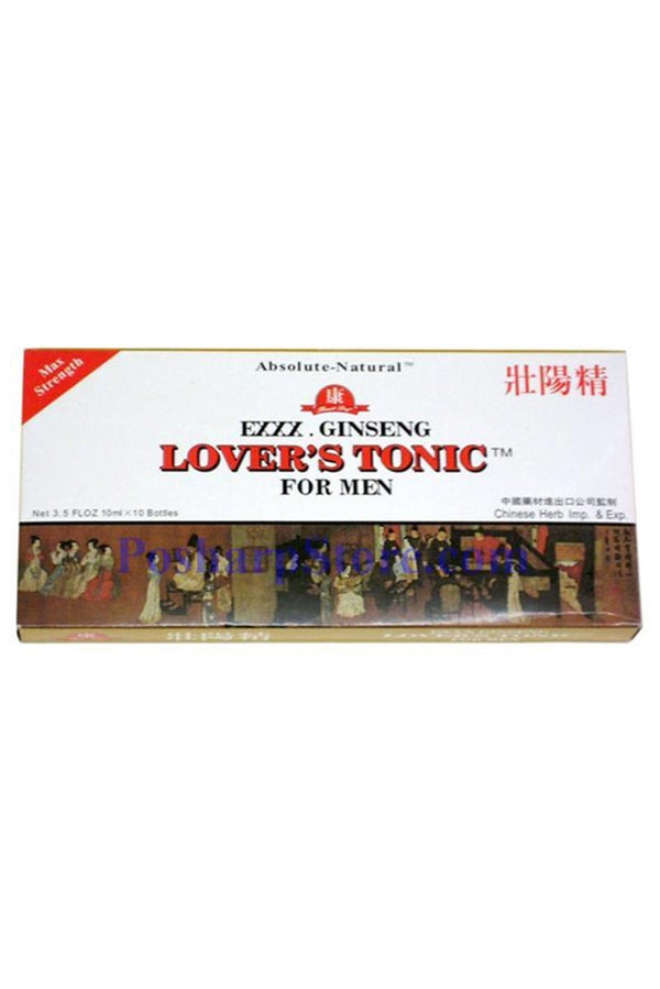 Lover´s Tonic Ginseng For Men 10 Botellas 10 ml