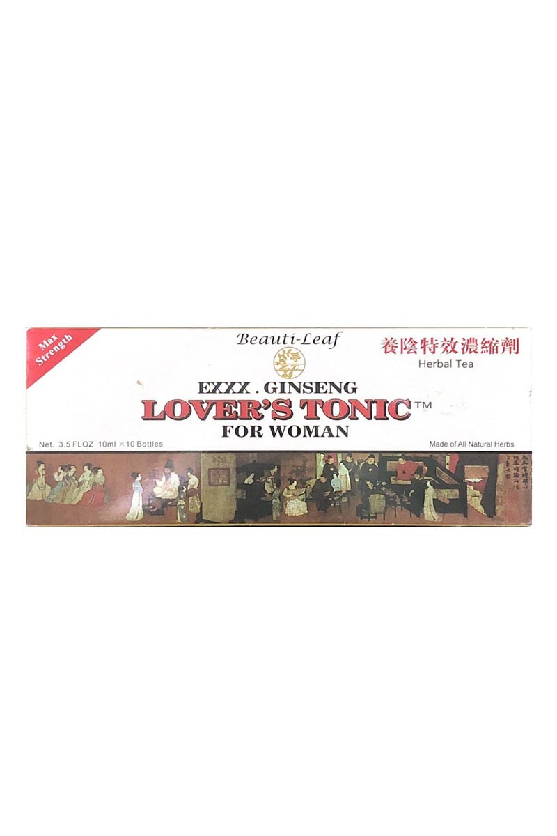 Lover´s Tonic Ginseng For Woman 10 Botellas 10 ml