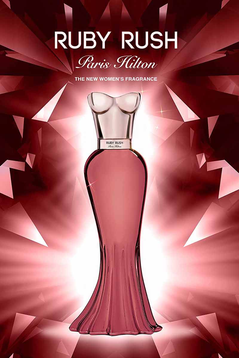 Paris Hilton Ruby Rush Eau De Parfum For Woman 100 ml