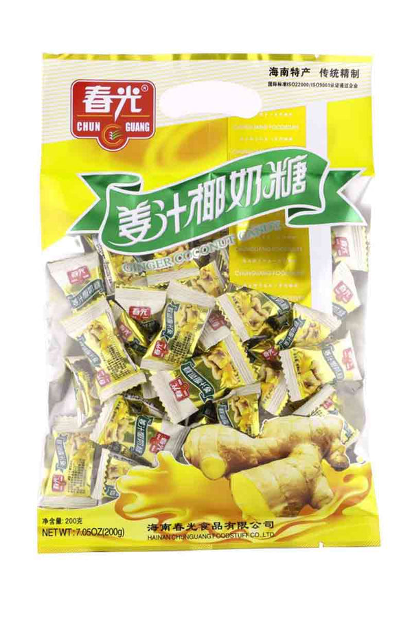 Chu Guang Ginger Coconut Candy 100 g