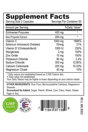 Next Wave Labs Max Inmunity Plus 100 Capsulas