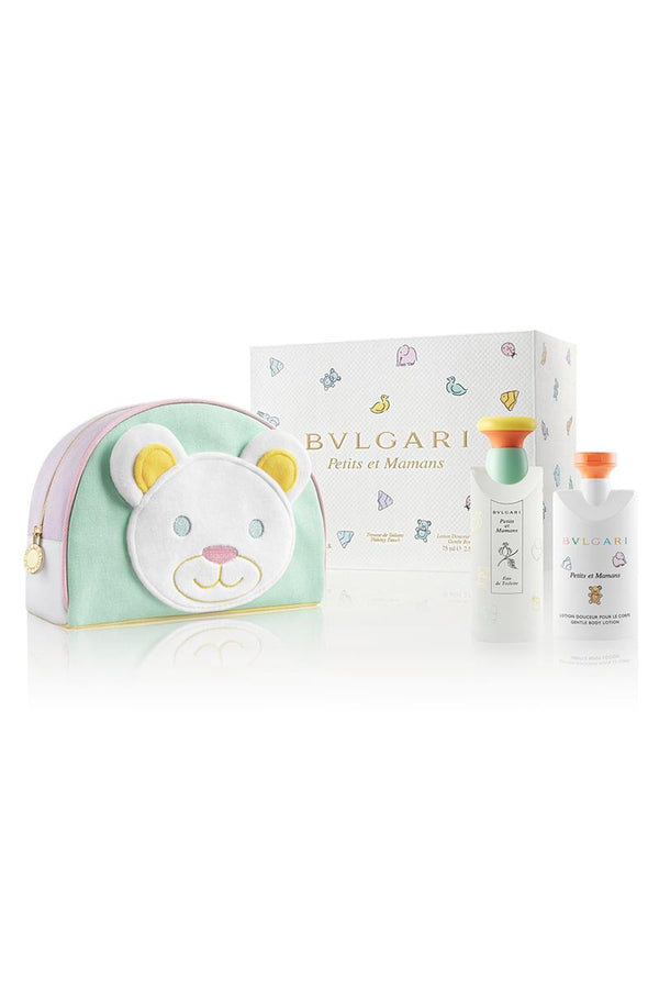 Bvlgari Petits Et Mamans Set Eau De Toilete + Locion Corporal+Bolso