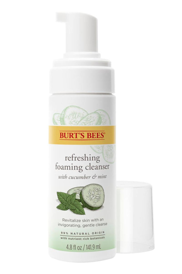 Burt's Bees Refreshing Foaming Cleanser - Limpiador Espumoso Facial 4.8 oz