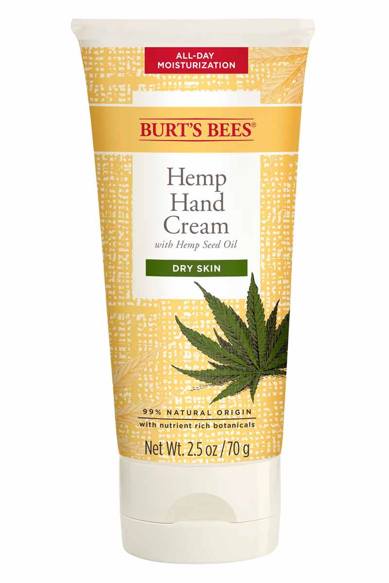 Burt's Bees Crema de manos con aceite de semilla de cáñamo 2.5 oz