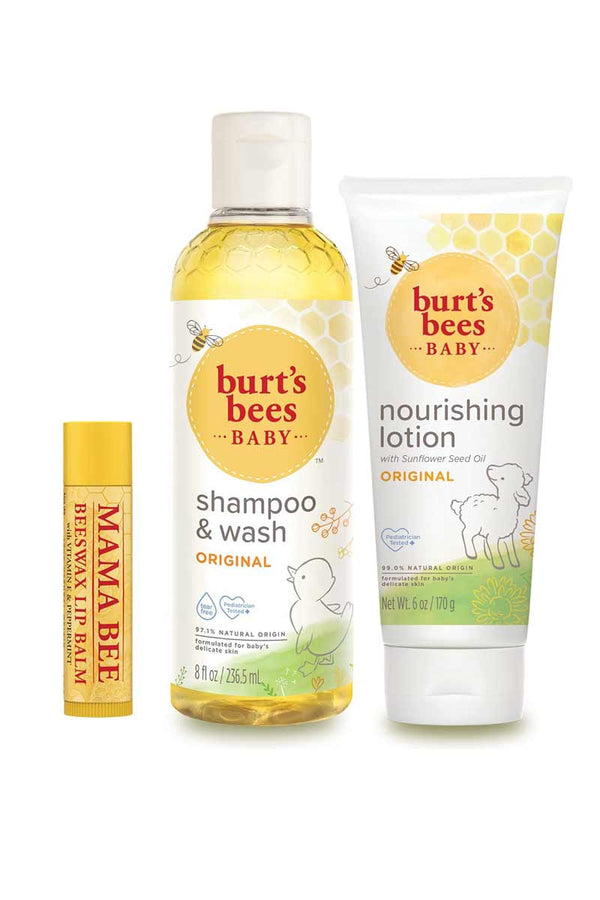 Burt's Bees Baby Joyful Moments - Set de regalo para mamá y bebé