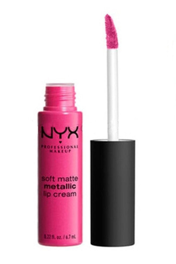 NYX Soft Matte Metallic Lip Cream - Pintalabios acabado metalizado