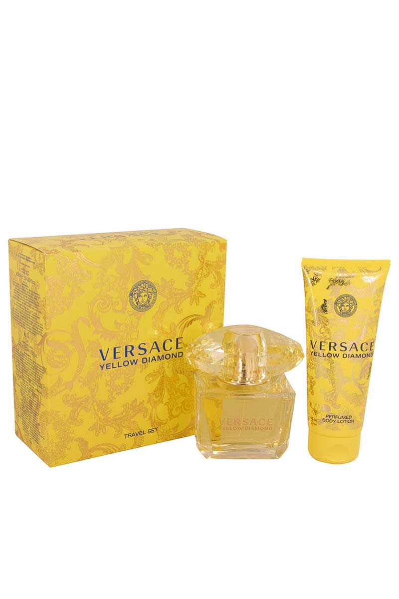 Versace Set Yellow Diamond Eau De Toilette +Body Lotion